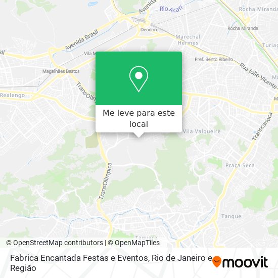 Fabrica Encantada Festas e Eventos mapa