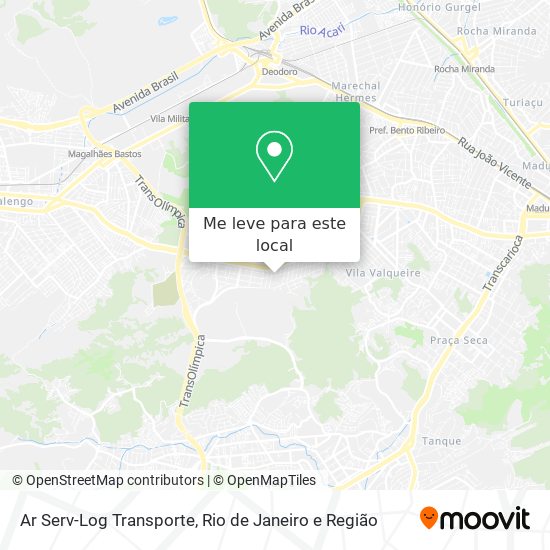 Ar Serv-Log Transporte mapa