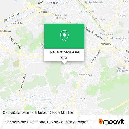 Condomínio Felicidade mapa