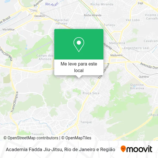 Academia Fadda Jiu-Jitsu mapa