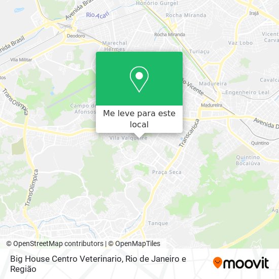 Big House Centro Veterinario mapa
