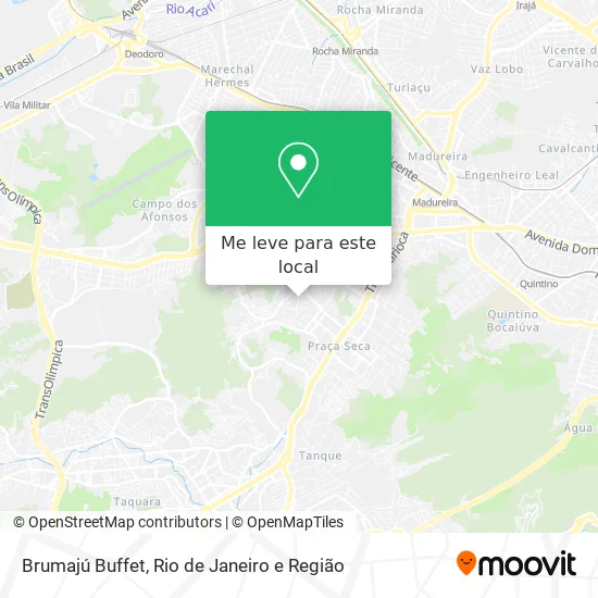 Brumajú Buffet mapa