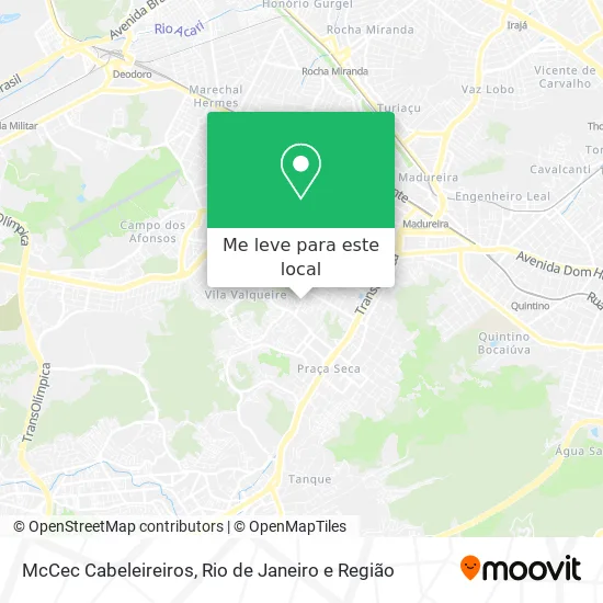 McCec Cabeleireiros mapa