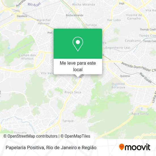 Papelaria Positiva mapa