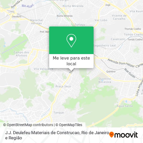 J.J. Deulefeu Materiais de Construcao mapa