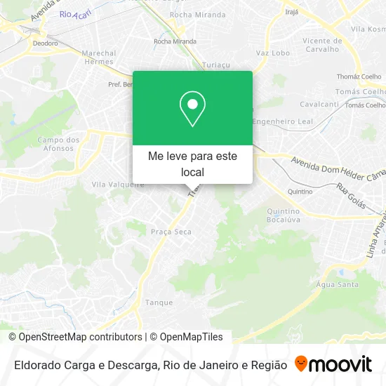 Eldorado Carga e Descarga mapa