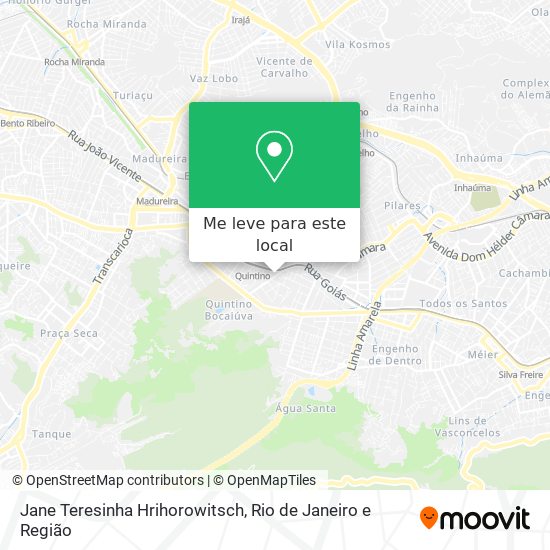 Jane Teresinha Hrihorowitsch mapa