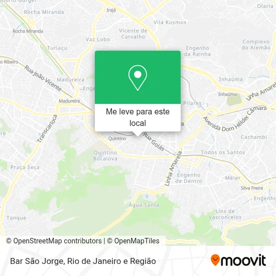 Bar São Jorge mapa