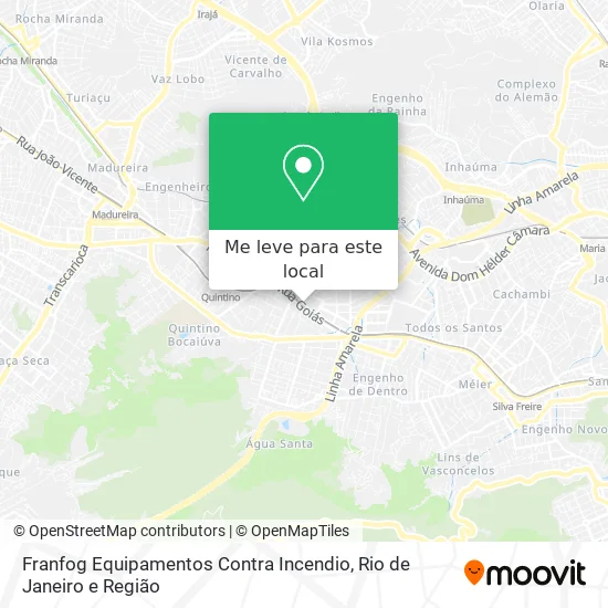 Franfog Equipamentos Contra Incendio mapa