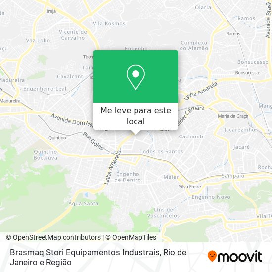 Brasmaq Stori Equipamentos Industrais mapa