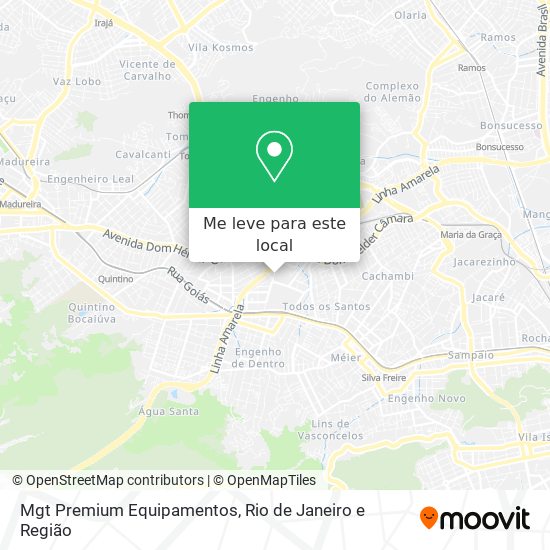 Mgt Premium Equipamentos mapa