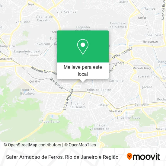 Safer Armacao de Ferros mapa