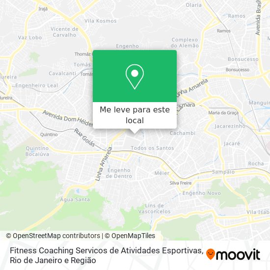 Fitness Coaching Servicos de Atividades Esportivas mapa