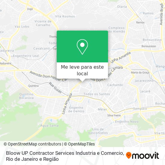 Bloow UP Contractor Services Industria e Comercio mapa