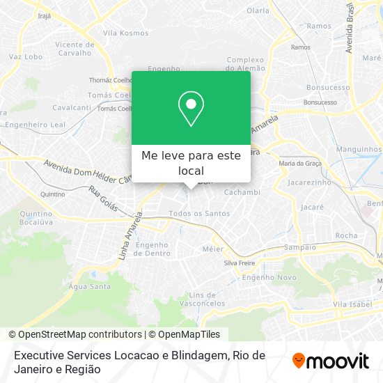 Executive Services Locacao e Blindagem mapa