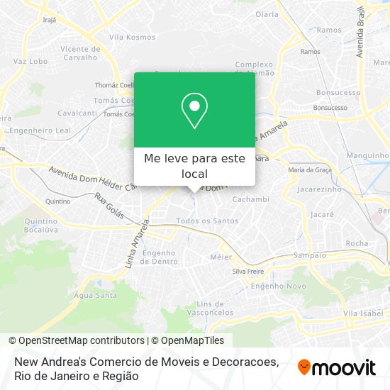 New Andrea's Comercio de Moveis e Decoracoes mapa