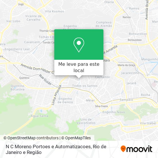 N C Moreno Portoes e Automatizacoes mapa