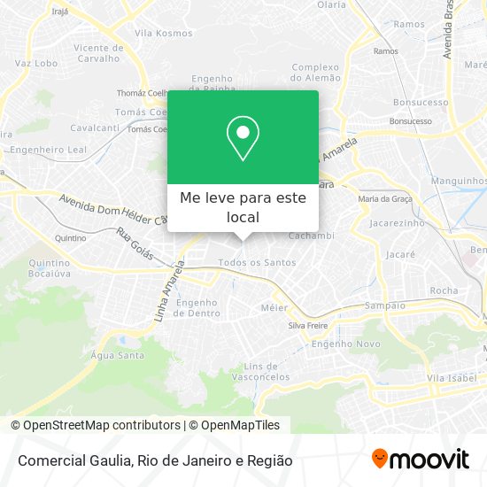 Comercial Gaulia mapa