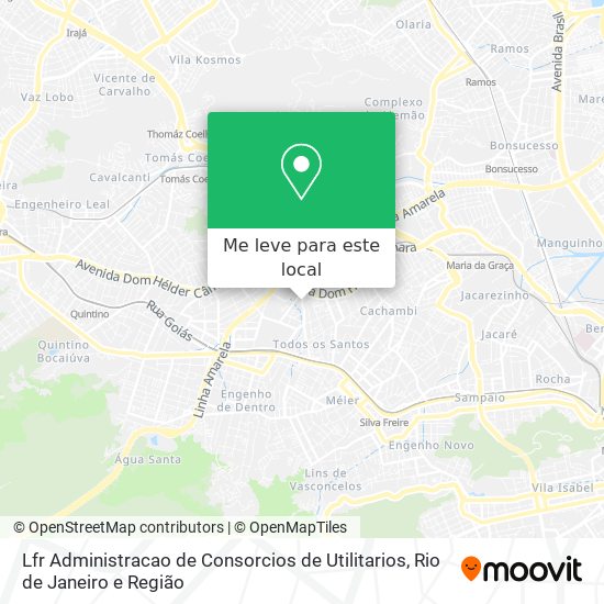 Lfr Administracao de Consorcios de Utilitarios mapa