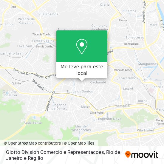Giotto Division Comercio e Representacoes mapa