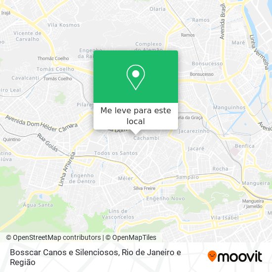 Bosscar Canos e Silenciosos mapa