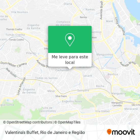 Valentina's Buffet mapa