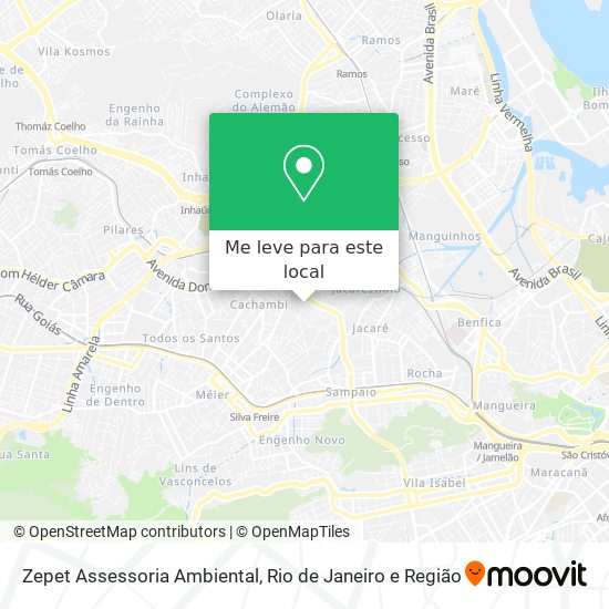 Zepet Assessoria Ambiental mapa