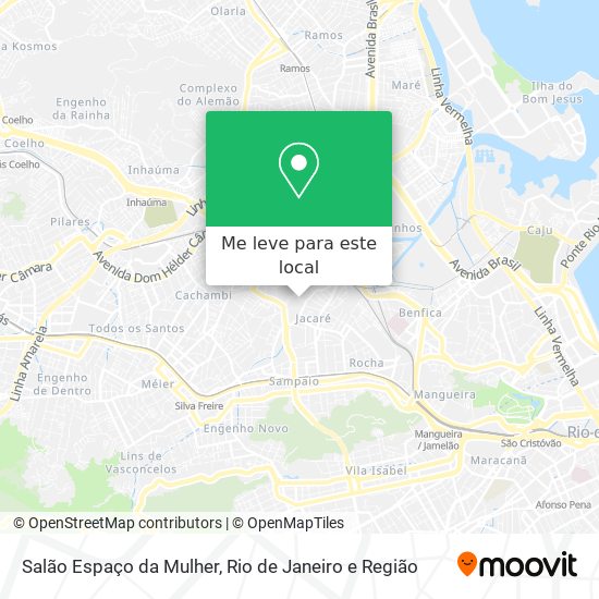 Salão Espaço da Mulher mapa