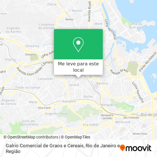 Galrio Comercial de Graos e Cereais mapa