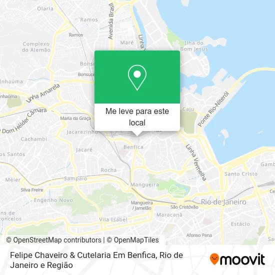 Felipe Chaveiro & Cutelaria Em Benfica mapa