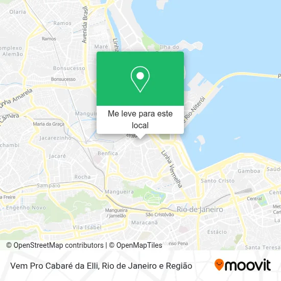 Vem Pro Cabaré da Elli mapa