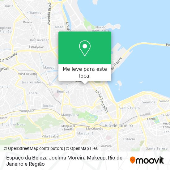 Espaço da Beleza Joelma Moreira Makeup mapa