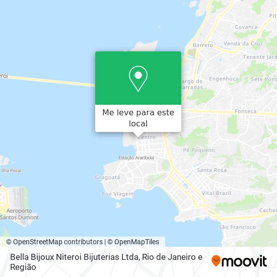 Bella Bijoux Niteroi Bijuterias Ltda mapa