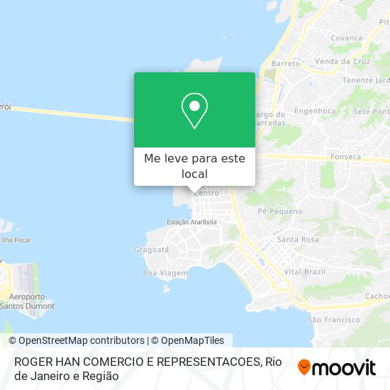 ROGER HAN COMERCIO E REPRESENTACOES mapa