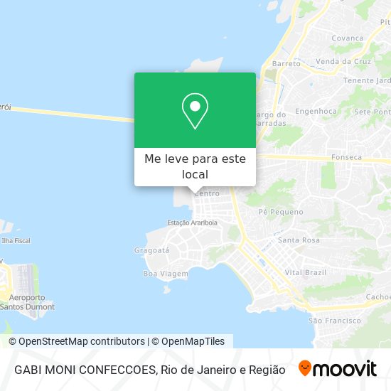 GABI MONI CONFECCOES mapa