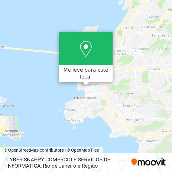 CYBER SNAPPY COMERCIO E SERVICOS DE INFORMATICA mapa