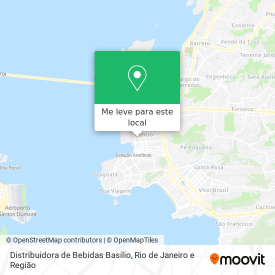 Distribuidora de Bebidas Basilio mapa