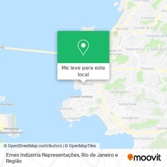 Emes Indústria Representações mapa