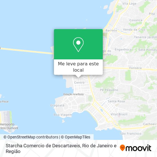 Starcha Comercio de Descartaveis mapa