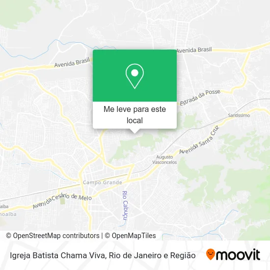 Igreja Batista Chama Viva mapa