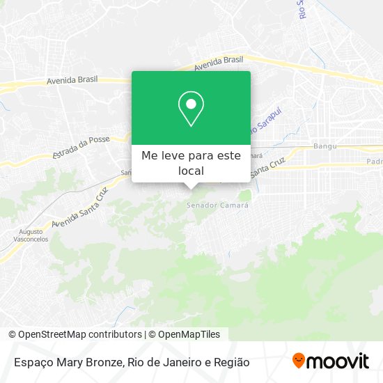 Espaço Mary Bronze mapa