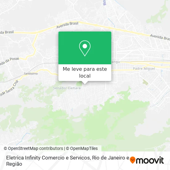 Eletrica Infinity Comercio e Servicos mapa