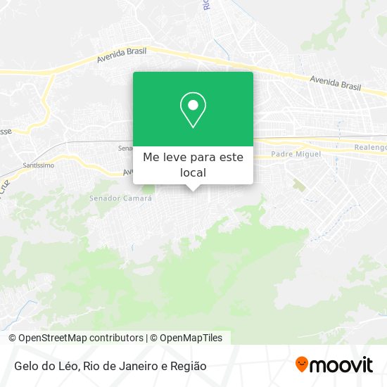 Gelo do Léo mapa