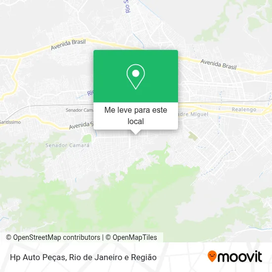 Hp Auto Peças mapa