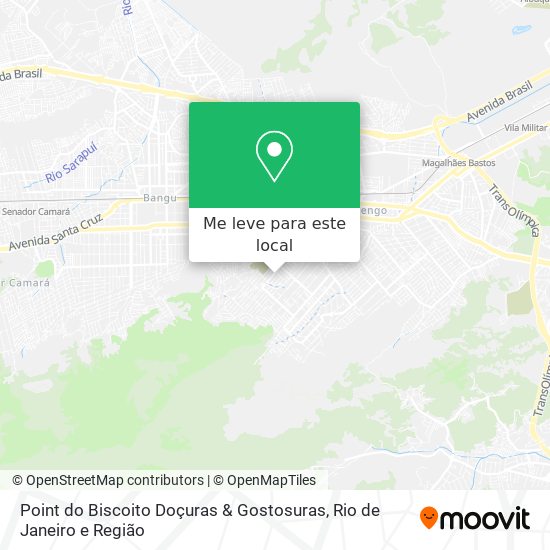 Point do Biscoito Doçuras & Gostosuras mapa