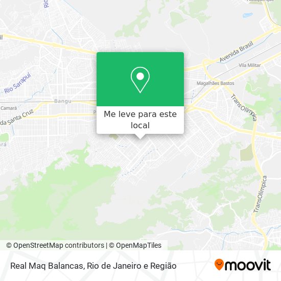 Real Maq Balancas mapa