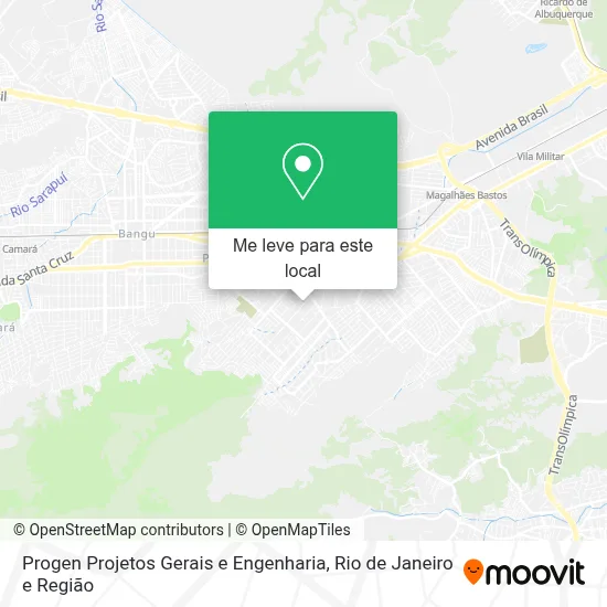 Progen Projetos Gerais e Engenharia mapa