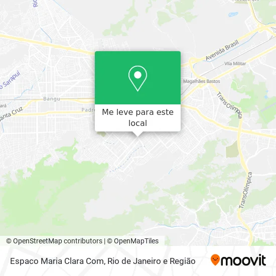 Espaco Maria Clara Com mapa