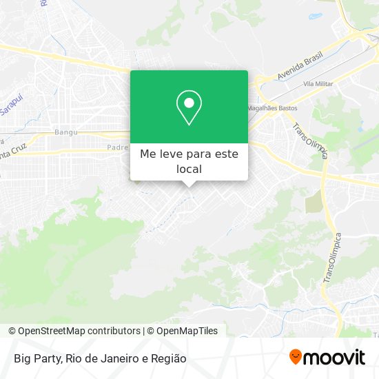 Big Party mapa