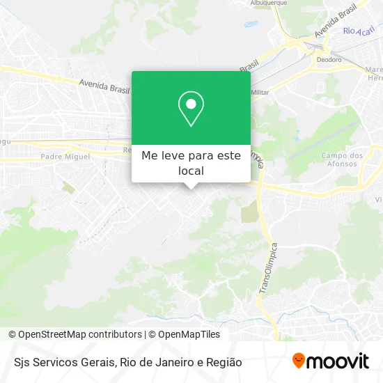 Sjs Servicos Gerais mapa
